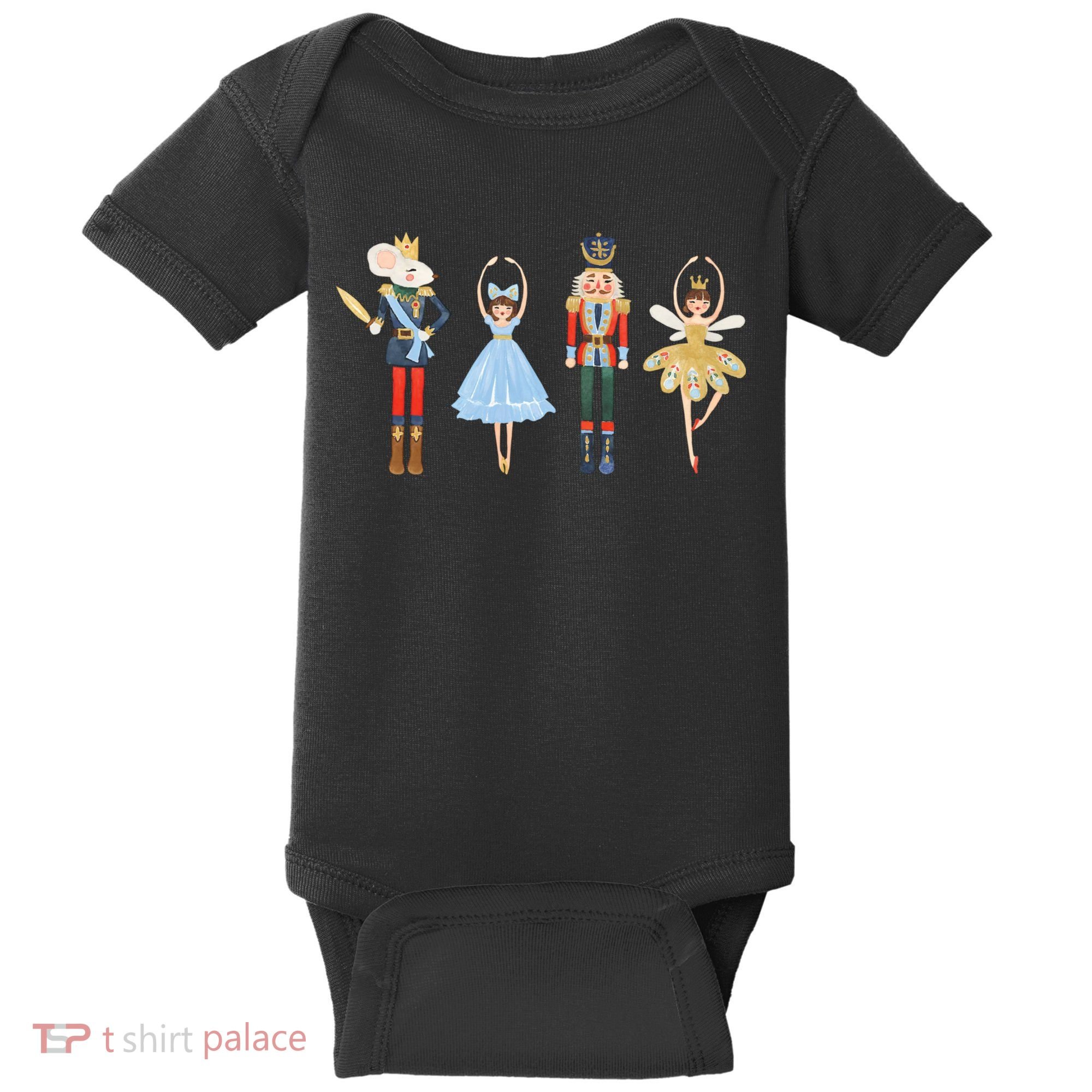 Christmas Nutcracker Rat/Mouse King Soldier Princess Family Baby Bodysuit