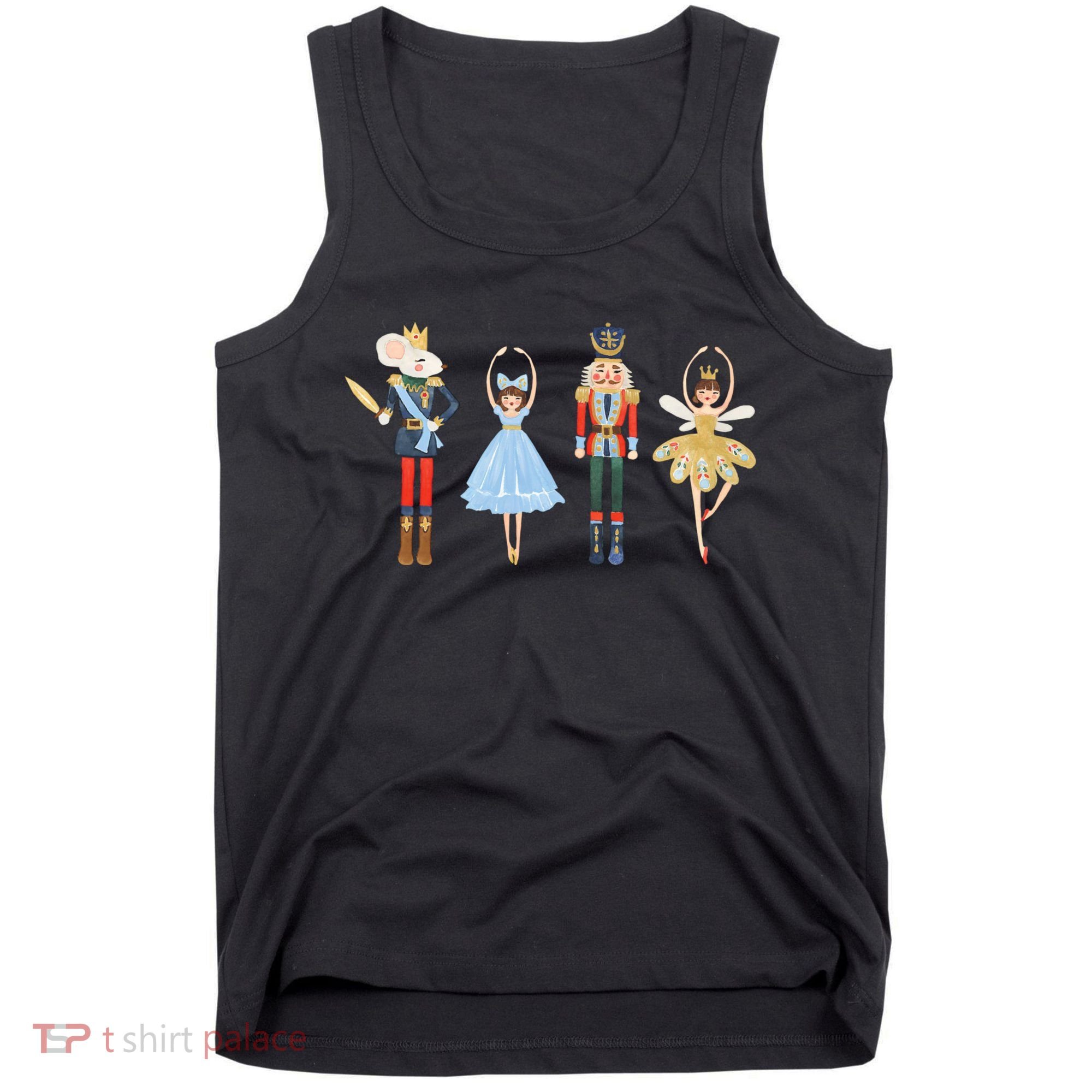 Christmas Nutcracker Rat/Mouse King Soldier Princess Family Tank Top