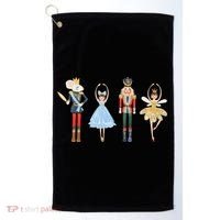 Christmas Nutcracker Rat/Mouse King Soldier Princess Family Golf Towel thumb 0