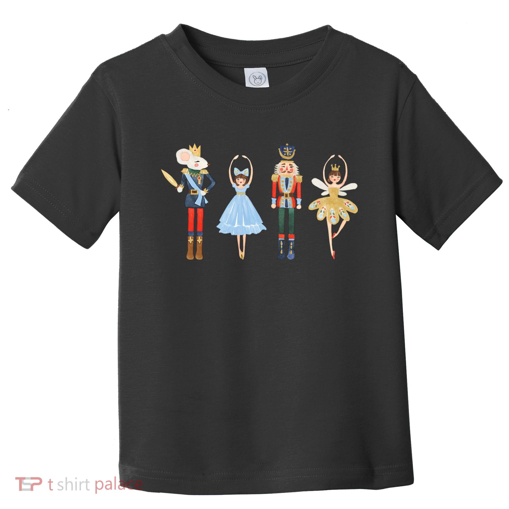 Christmas Nutcracker Rat/Mouse King Soldier Princess Family Toddler T-Shirt
