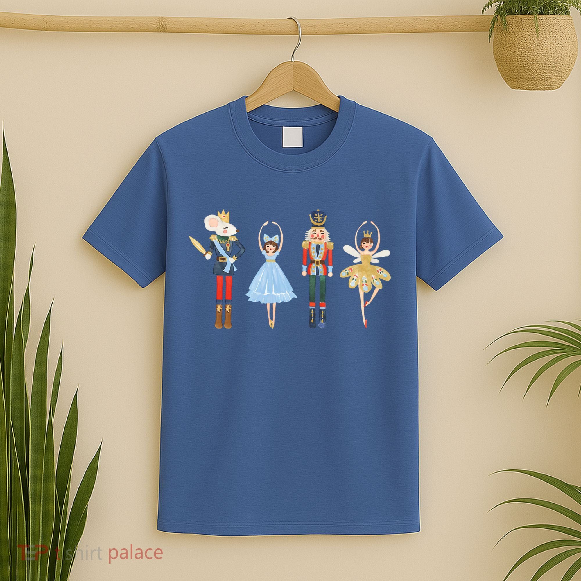 Christmas Nutcracker Rat/Mouse King Soldier Princess Family T-Shirt