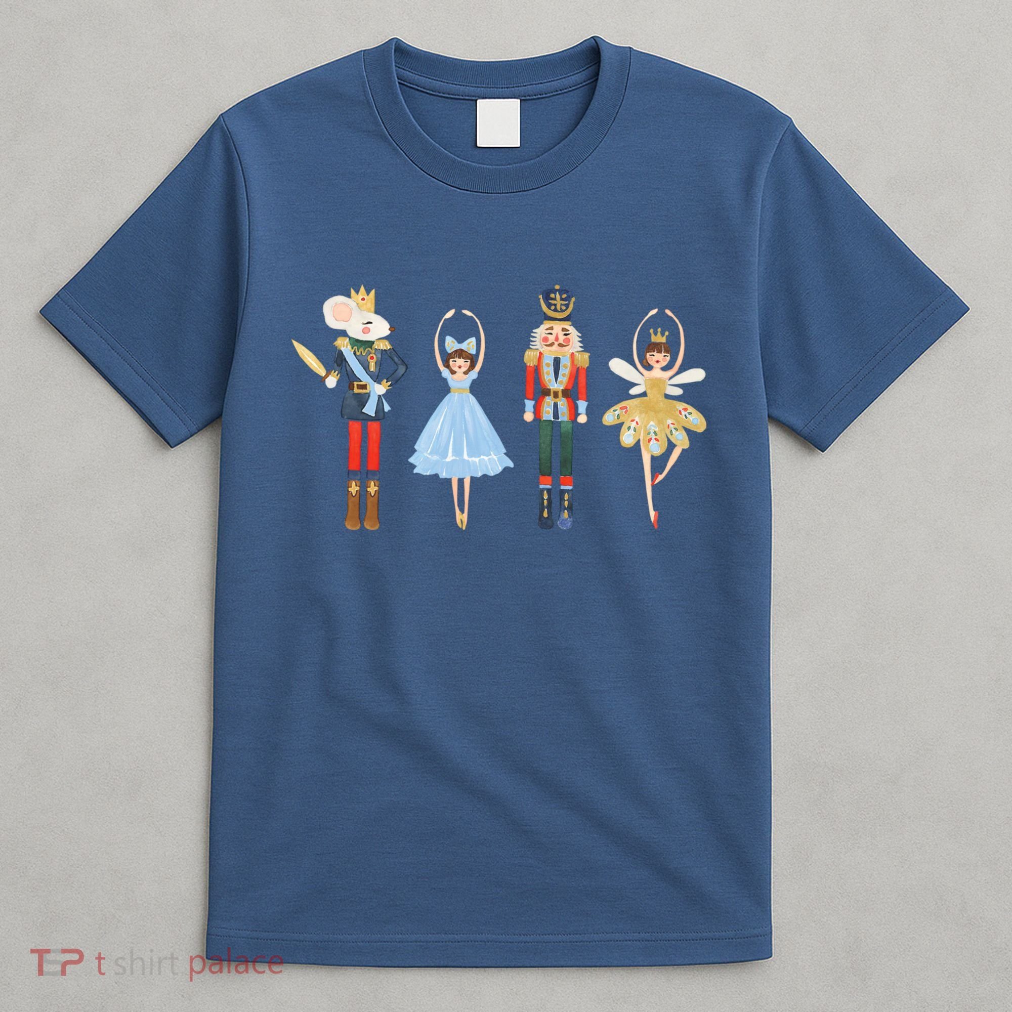 Christmas Nutcracker Rat/Mouse King Soldier Princess Family T-Shirt