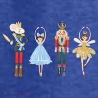 Christmas Nutcracker Rat/Mouse King Soldier Princess Family Women's Hoodie thumb 2