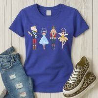 Christmas Nutcracker Rat/Mouse King Soldier Princess Family Women's T-Shirt thumb 3
