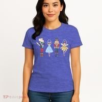 Christmas Nutcracker Rat/Mouse King Soldier Princess Family Women's T-Shirt thumb 4