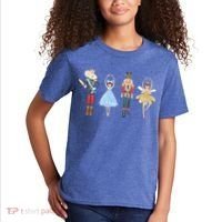 Christmas Nutcracker Rat/Mouse King Soldier Princess Family Kids T-Shirt thumb 2