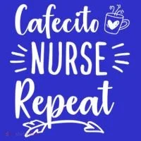 Cafecito Nurse Repeat Nurses Need Coffee Gift Toddler T-Shirt thumb 4