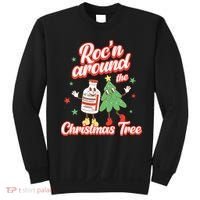 Christmas Nurse Roc'n Around The Christmas Tree NICU L'D Sweatshirt thumb 0