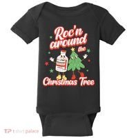 Christmas Nurse Roc'n Around The Christmas Tree NICU L'D Baby Bodysuit thumb 0