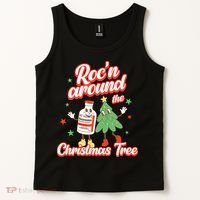Christmas Nurse Roc'n Around The Christmas Tree NICU L'D Tank Top thumb 2