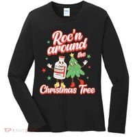 Christmas Nurse Roc'n Around The Christmas Tree NICU L'D Women's Long Sleeve Shirt thumb 0