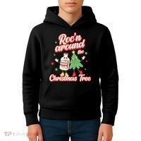 Christmas Nurse Roc'n Around The Christmas Tree NICU L'D Kids Hoodie thumb 4