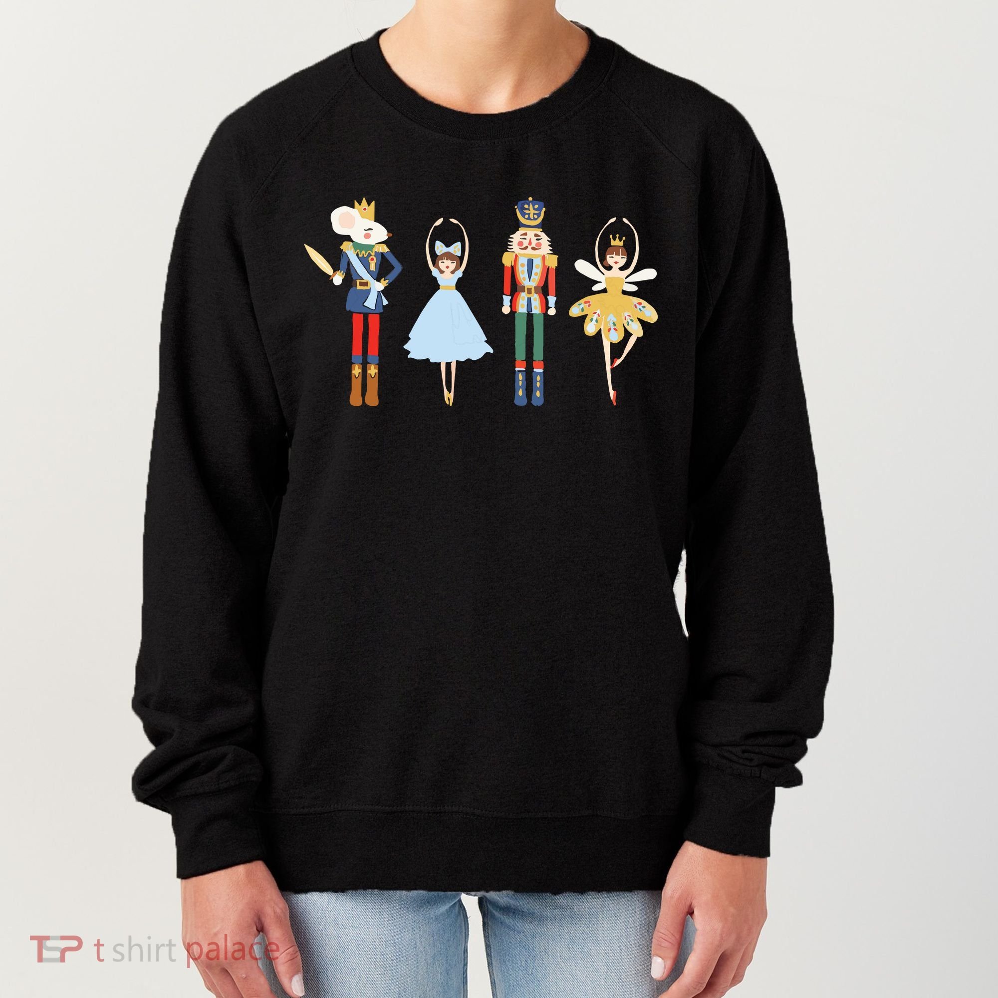 Christmas Nutcracker Ratmouse King Soldier Princess Family Women's Sweatshirt