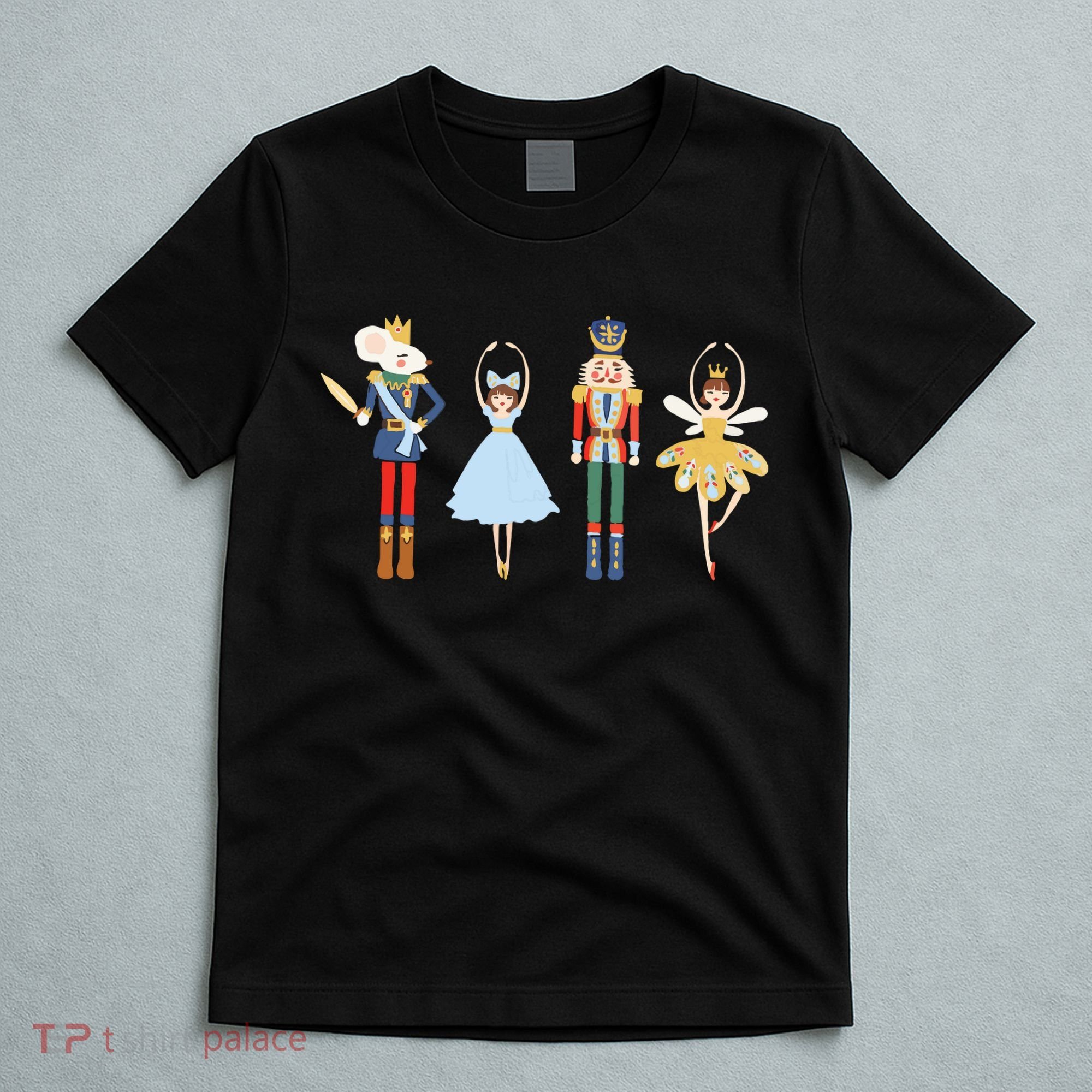 Christmas Nutcracker Ratmouse King Soldier Princess Family T-Shirt