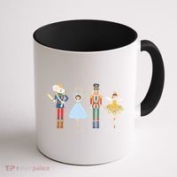 Christmas Nutcracker Ratmouse King Soldier Princess Family Coffee Mug thumb 1