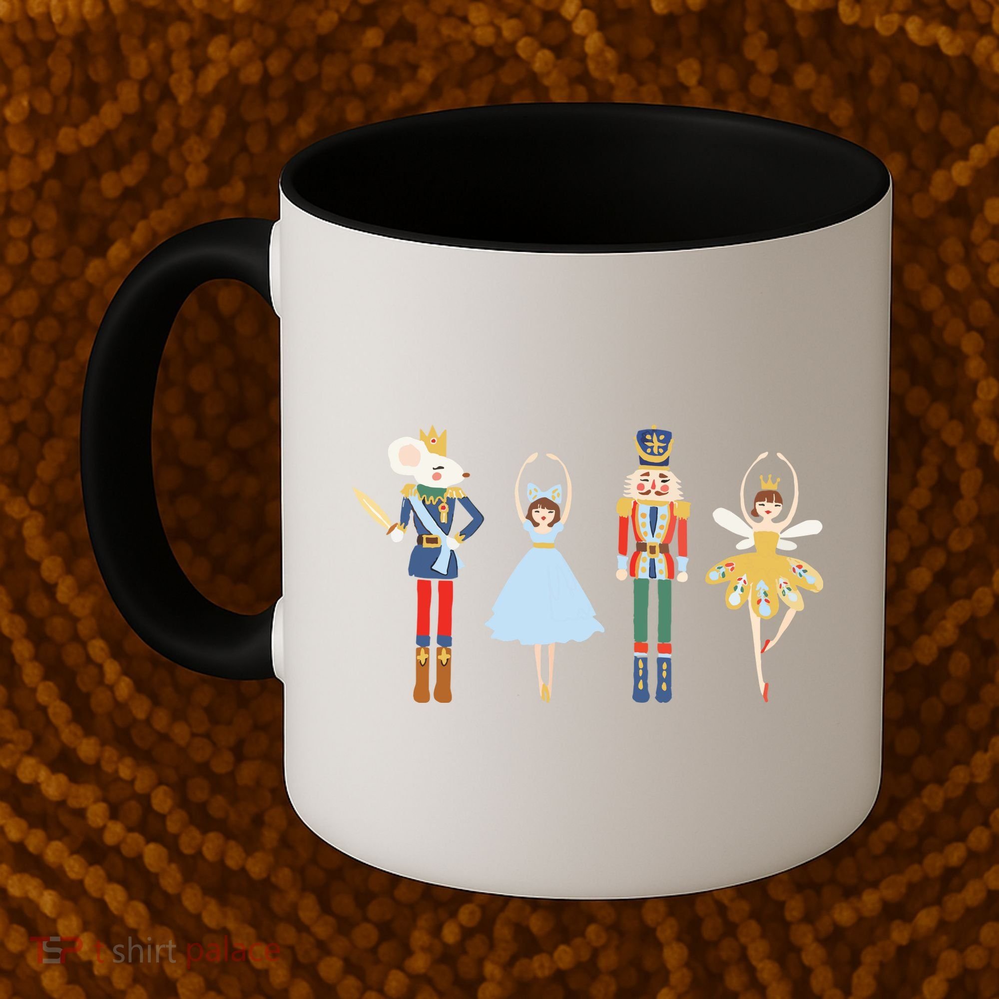 Christmas Nutcracker Ratmouse King Soldier Princess Family Coffee Mug