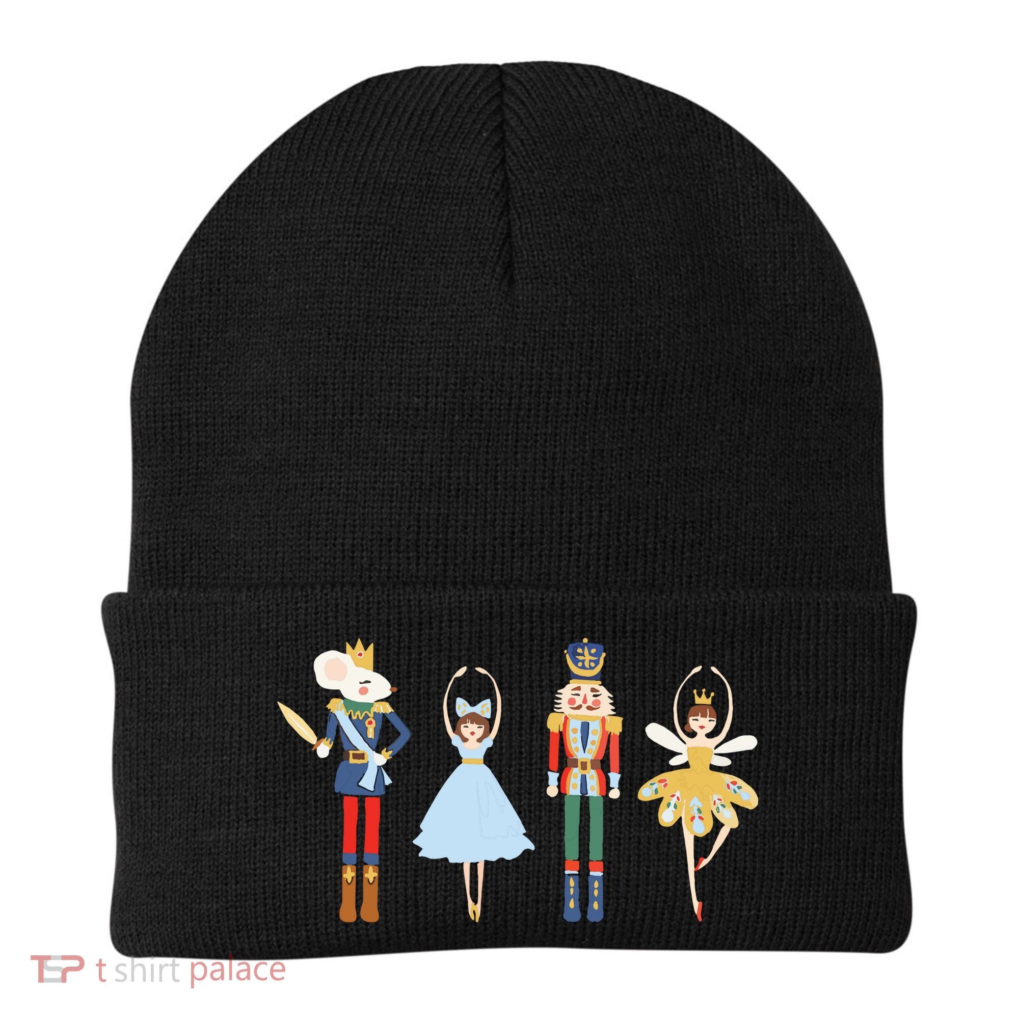 Christmas Nutcracker Ratmouse King Soldier Princess Family Beanie
