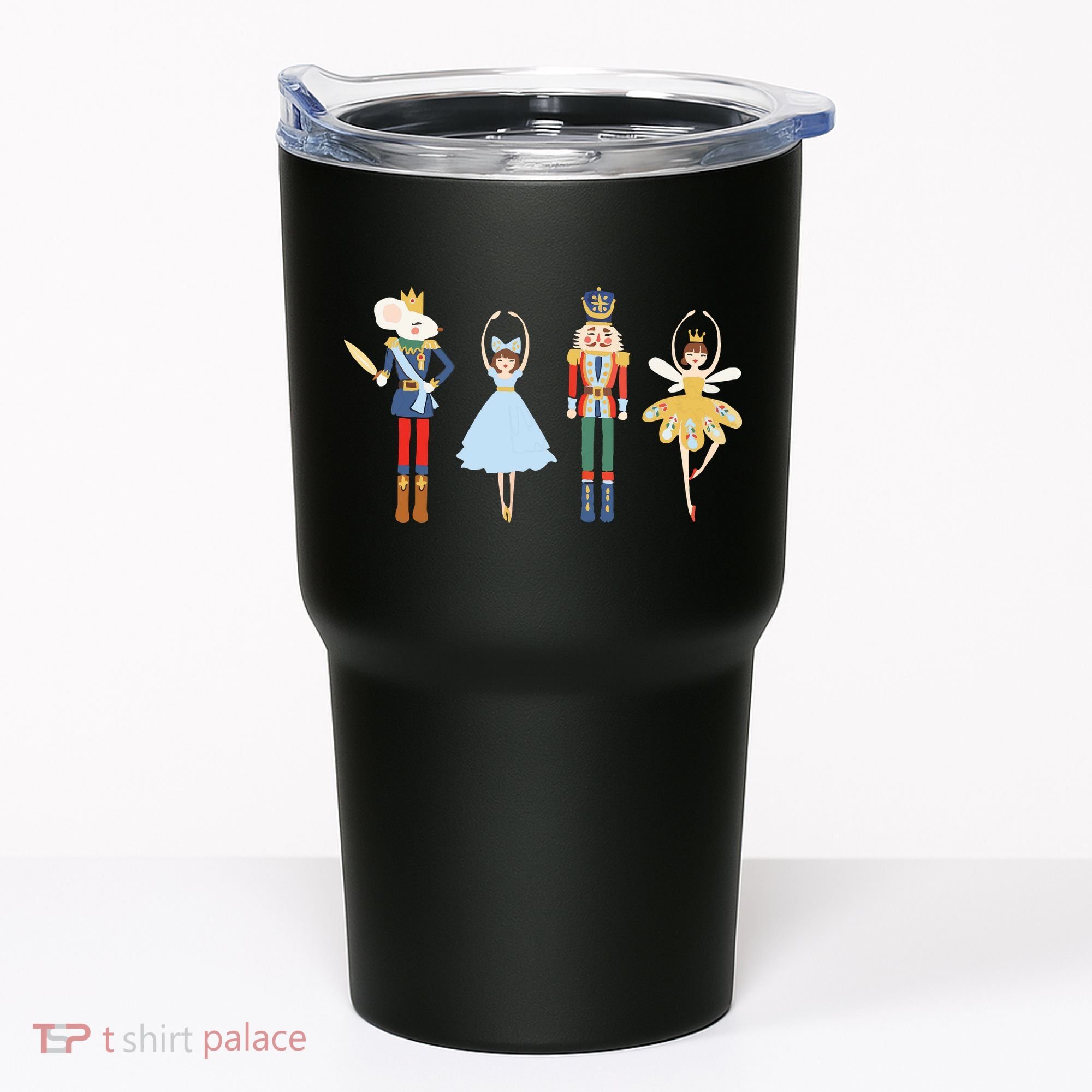 Christmas Nutcracker Ratmouse King Soldier Princess Family Tumbler