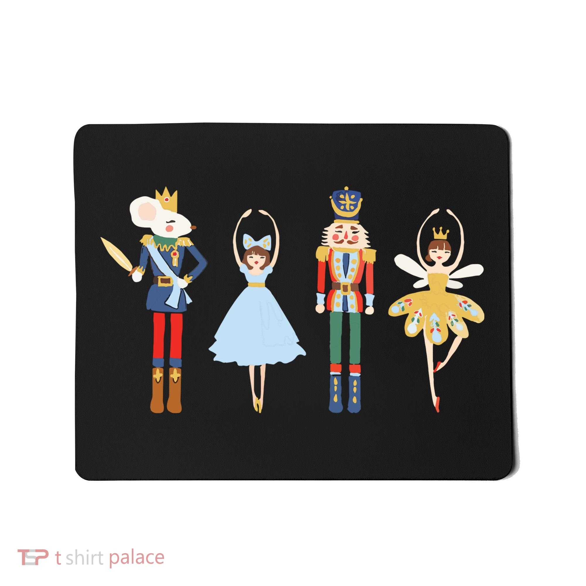 Christmas Nutcracker Ratmouse King Soldier Princess Family Mousepad