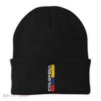 Colombia National Soccer Team Pride Flag Colombian Cool Gift Beanie thumb 0