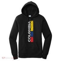 Colombia National Soccer Team Pride Flag Colombian Cool Gift Women's Hoodie thumb 0