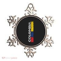 Colombia National Soccer Team Pride Flag Colombian Cool Gift Ornament thumb 0