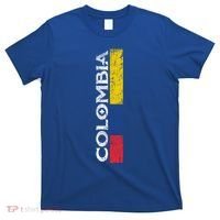 Colombia National Soccer Team Pride Flag Colombian Cool Gift T-Shirt thumb 0