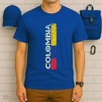 Colombia National Soccer Team Pride Flag Colombian Cool Gift T-Shirt thumb 6
