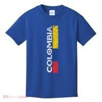 Colombia National Soccer Team Pride Flag Colombian Cool Gift Kids T-Shirt thumb 0