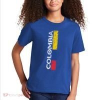 Colombia National Soccer Team Pride Flag Colombian Cool Gift Kids T-Shirt thumb 2