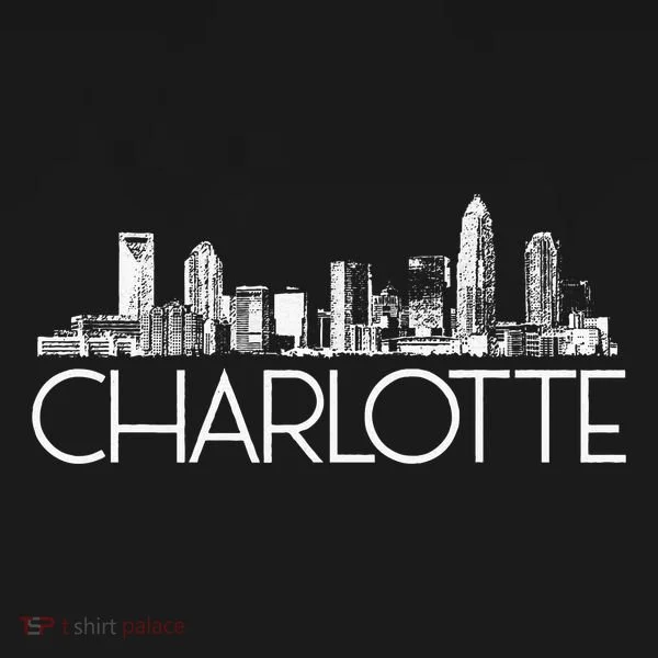 Charlotte Nc Skyline Women's Hoodie