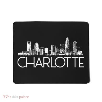 Charlotte Nc Skyline Mousepad