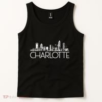 Charlotte Nc Skyline Tank Top thumb 2