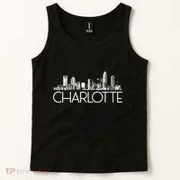 Charlotte Nc Skyline Tank Top thumb 2