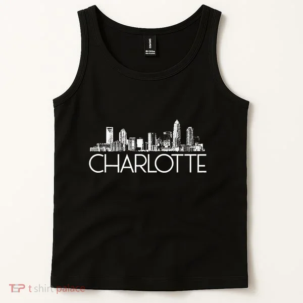 Charlotte Nc Skyline Tank Top