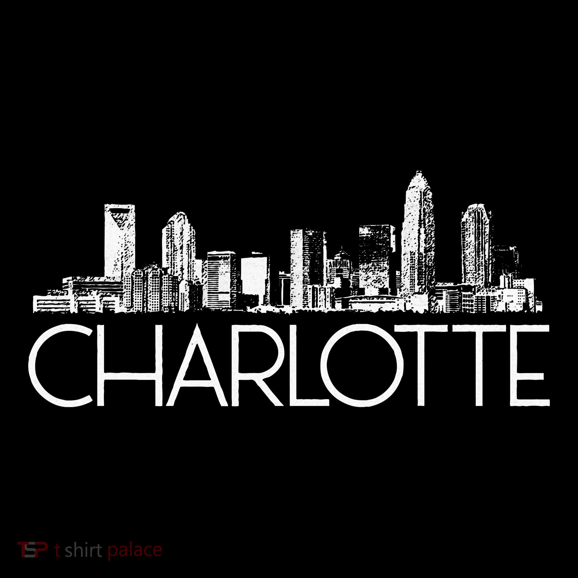 Charlotte Nc Skyline Women's Long Sleeve Shirt