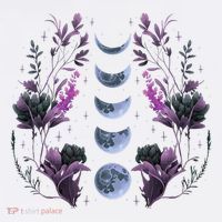 Cosmos Night Stargazers Vintage Celestial Lunar Moon Cycle T-Shirt thumb 7