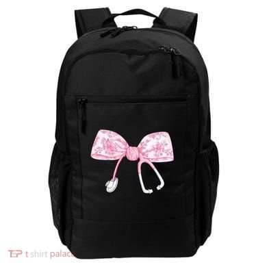 Coquette Nurse Stethoscope Bow Nurse Appreciation Gift Backpack
