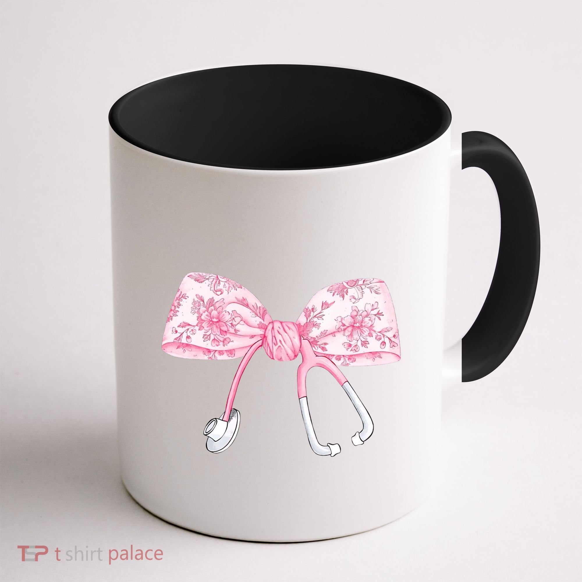 Coquette Nurse Stethoscope Bow Nurse Appreciation Gift Coffee Mug