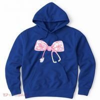 Coquette Nurse Stethoscope Bow Nurse Appreciation Gift Hoodie thumb 0