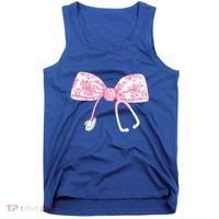 Coquette Nurse Stethoscope Bow Nurse Appreciation Gift Tank Top thumb 0