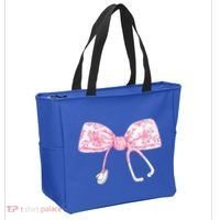 Coquette Nurse Stethoscope Bow Nurse Appreciation Gift Tote Bag thumb 2