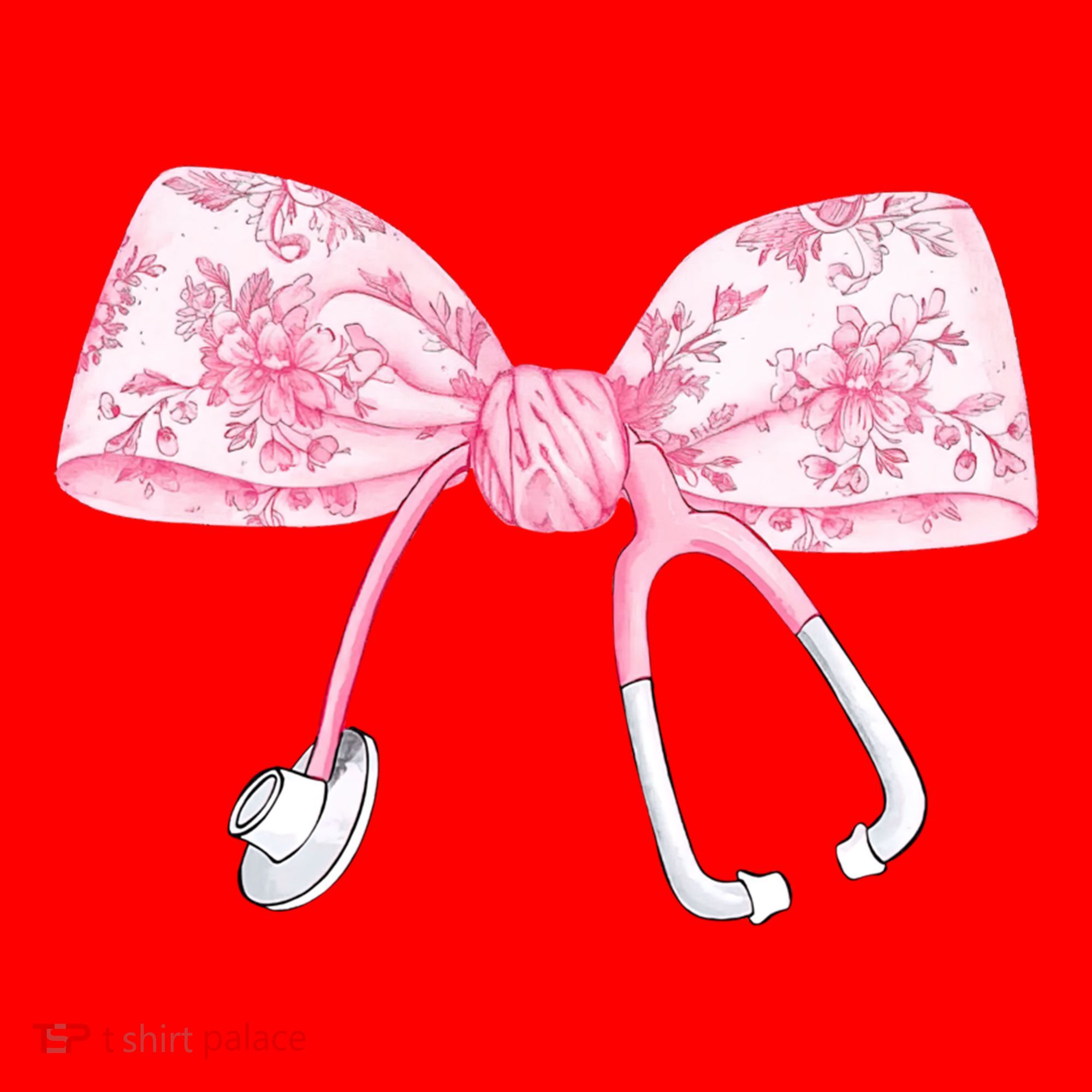 Coquette Nurse Stethoscope Bow Nurse Appreciation Gift Santa Hat