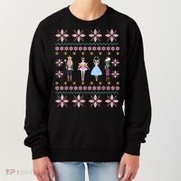 Christmas Nutcracker Squad Ballet Dance Funny Xmas Holiday Women's Sweatshirt thumb 0