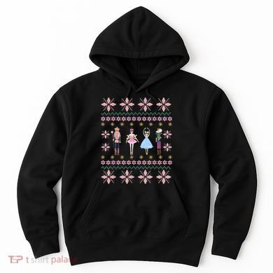 Christmas Nutcracker Squad Ballet Dance Funny Xmas Holiday Hoodie