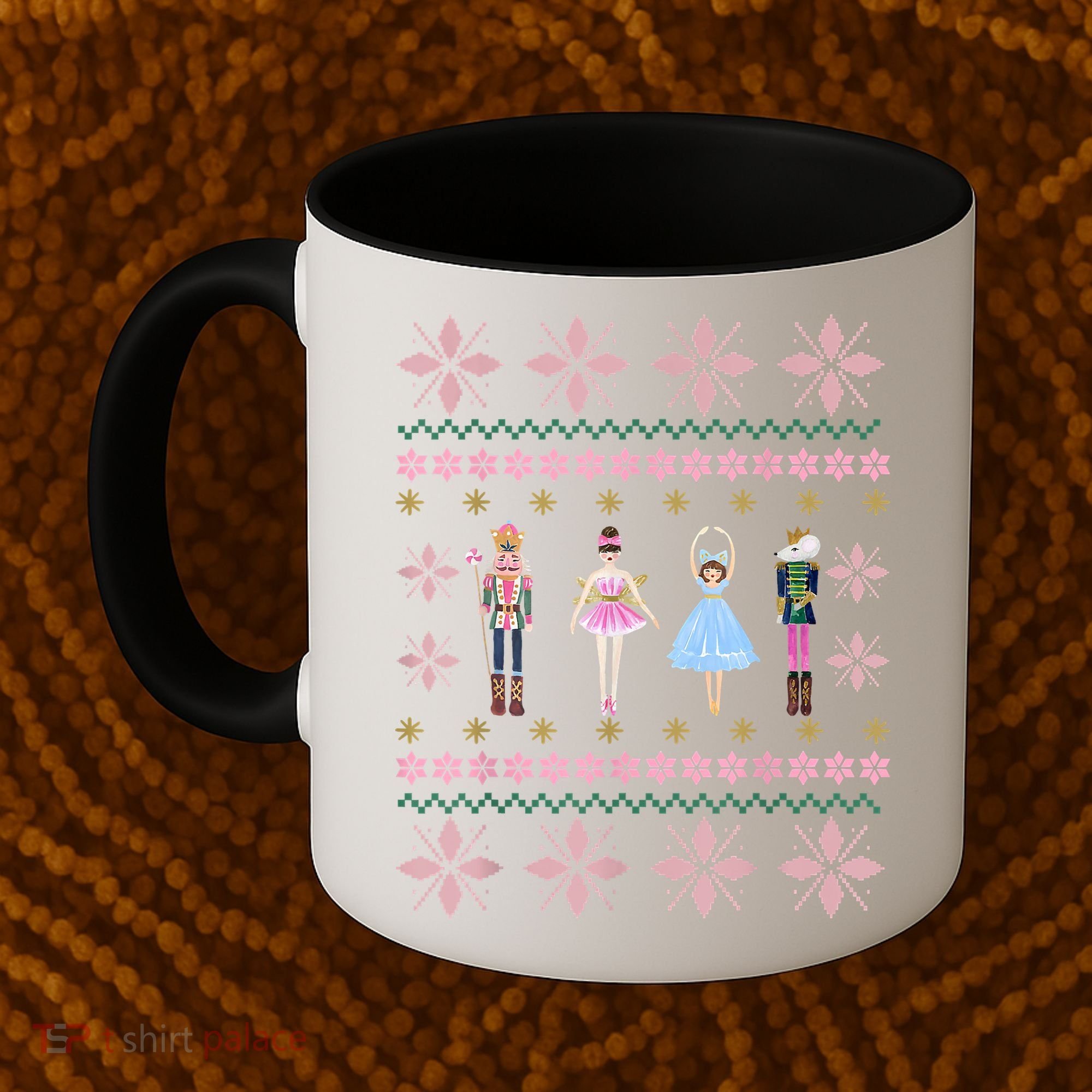Christmas Nutcracker Squad Ballet Dance Funny Xmas Holiday Coffee Mug
