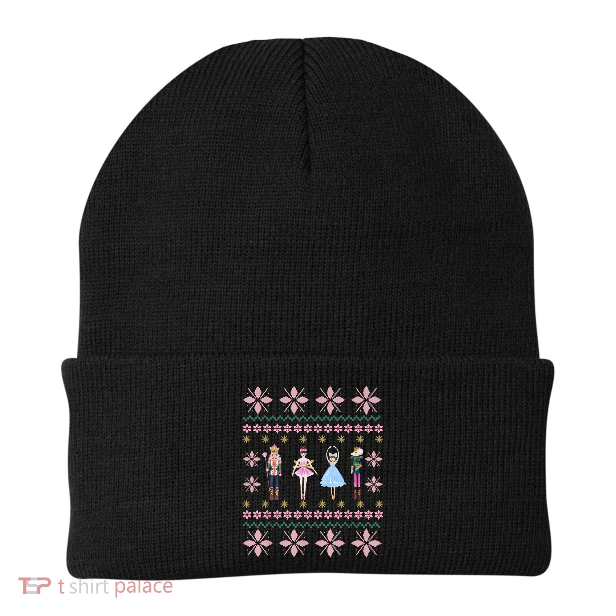 Christmas Nutcracker Squad Ballet Dance Funny Xmas Holiday Beanie