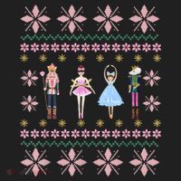 Christmas Nutcracker Squad Ballet Dance Funny Xmas Holiday Beanie thumb 2