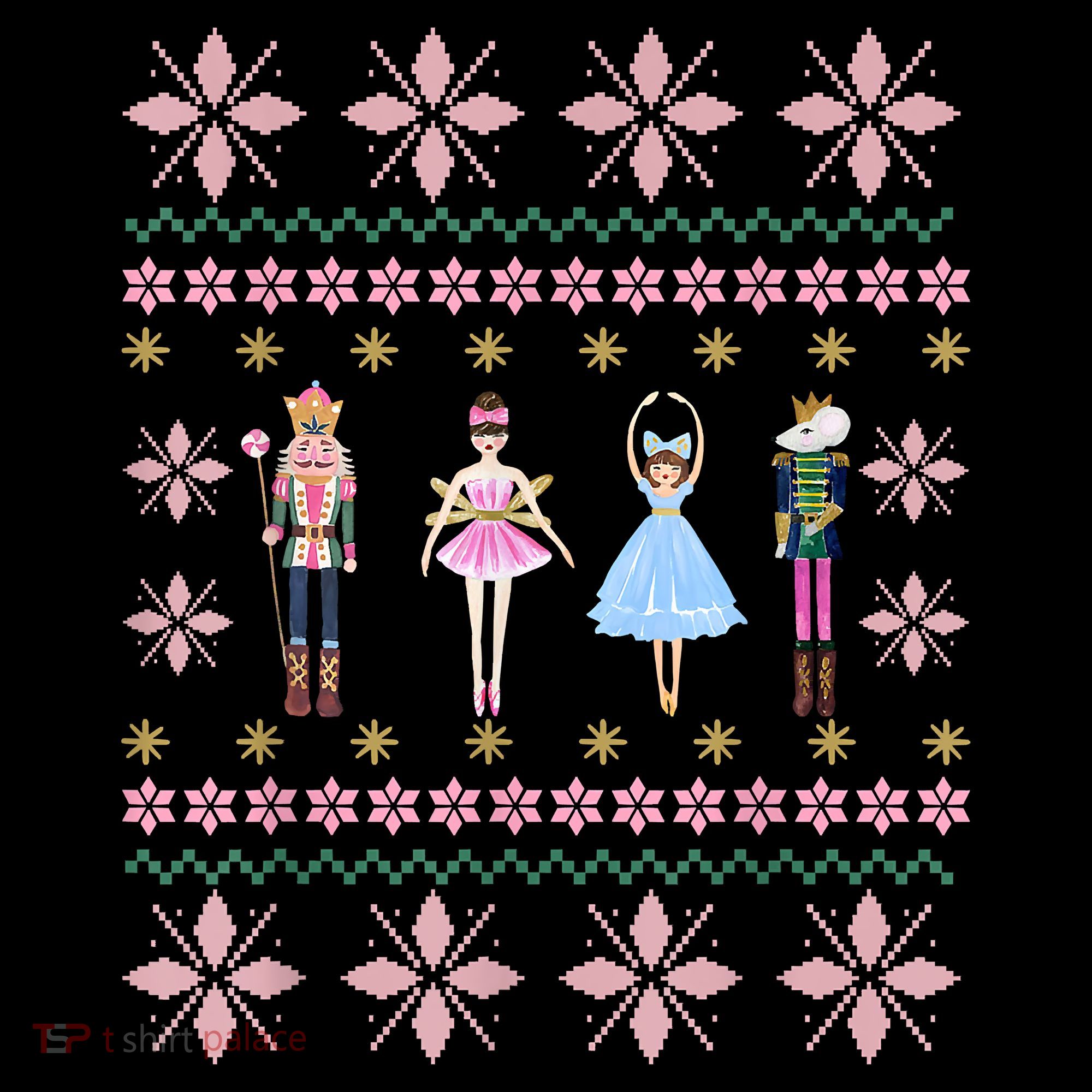 Christmas Nutcracker Squad Ballet Dance Funny Xmas Holiday Baby Bodysuit