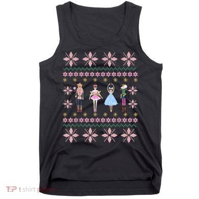 Christmas Nutcracker Squad Ballet Dance Funny Xmas Holiday Tank Top